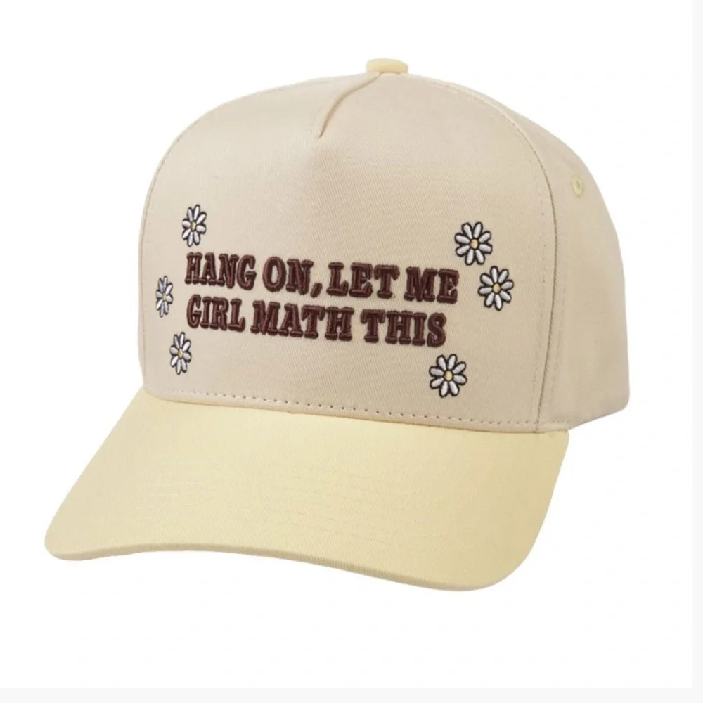 C.C Hang On, Let Me Girl Math This Hat